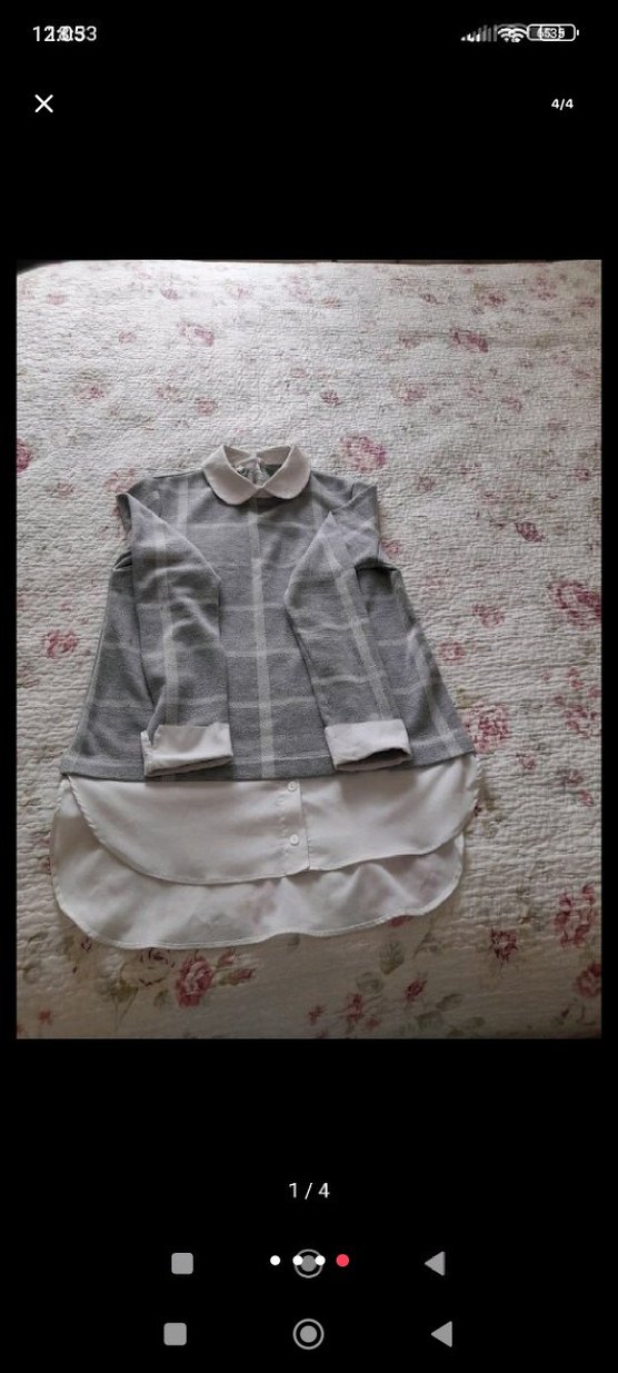 Kadın Mavi Denim Kapüşonlu Gömlek 4 adet fiyatıdır - Görsel 4