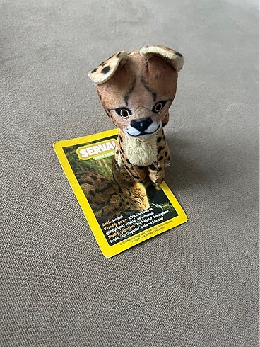Peluş hayvan(serval)