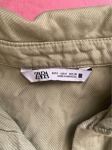 s Beden haki Renk Zara şort tulum