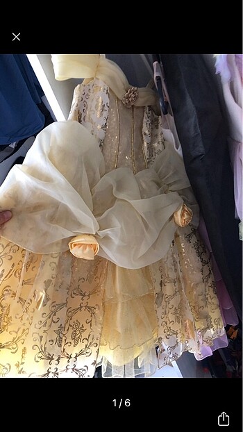 DİSNey 4 yaş prenses elbise