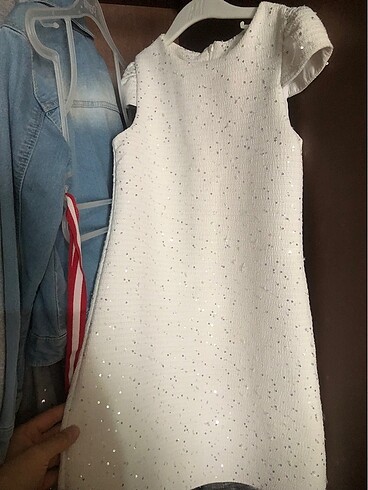 LC Waikiki 6 yaş H&M pullu elbise