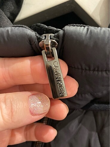 l Beden siyah Renk Bayan Calvin Klein ????????orijinal Amerika?dan gelmiş spor Mont