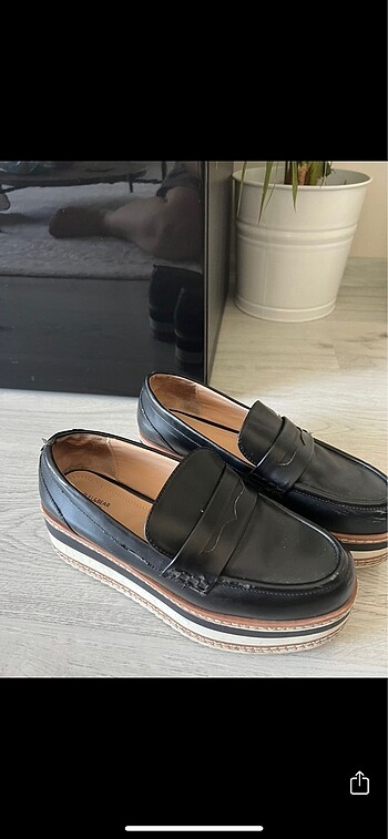 36 Beden Klasık kadın ayakkabı pullandbear