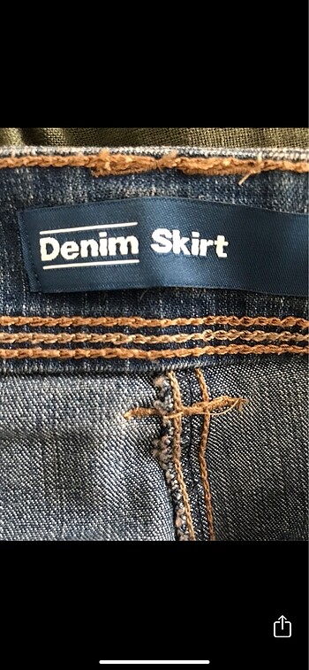 42 Beden #kot #etek #spor #rahat #şık #denim