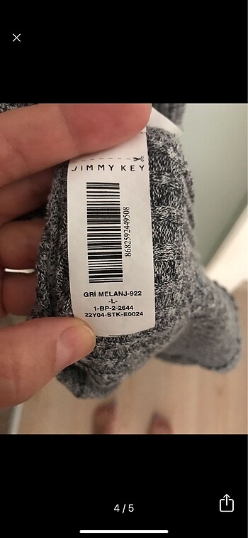 l Beden gri Renk #jimmykey #elbise #şık #spor #gri