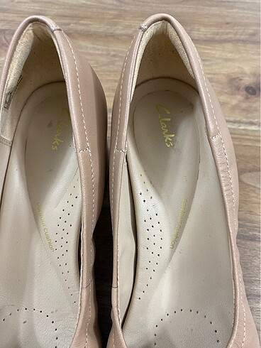 38 Beden #Clarks #bej#tppuklu#ayakkabı