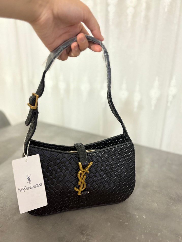 Yves Saint Laurent Siyah Deri Kadın Çanta — görsel 2/6