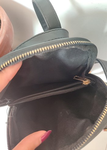 Dior Baskılı Siyah Kadın Çanta - Görsel 2