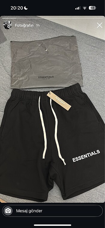 Essentials şort