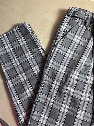 Zara Gri pötikare pantolon
