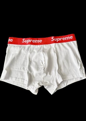 Supreme Supreme unisex boxer siyah-beyaz