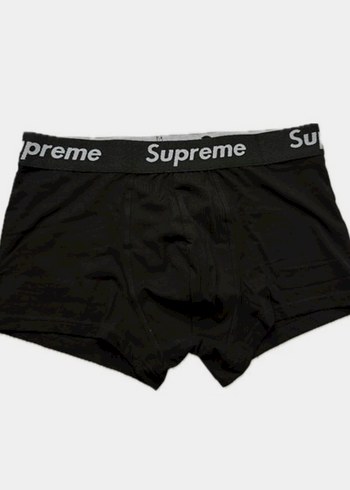 Supreme Supreme unisex boxer siyah-beyaz