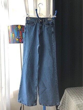 Topshop geniş paça kot
