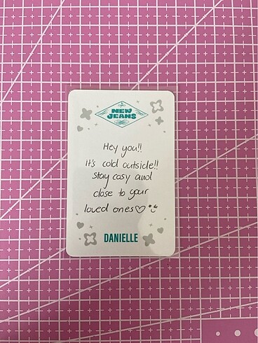 Danielle Photocard