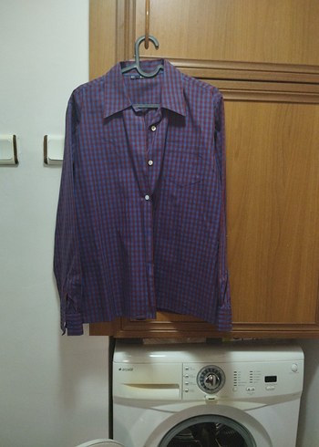 Mudo uzun kollu ekoseli erkek gömlek - Görsel 3