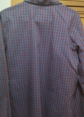 Mudo uzun kollu ekoseli erkek gömlek - Görsel 9