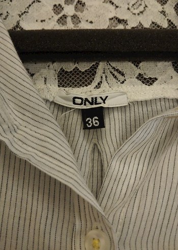 Only marka sırtı dantel detaylı kadın gömlek - Görsel 6