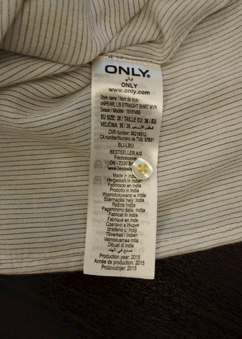 Only marka sırtı dantel detaylı kadın gömlek - Görsel 7