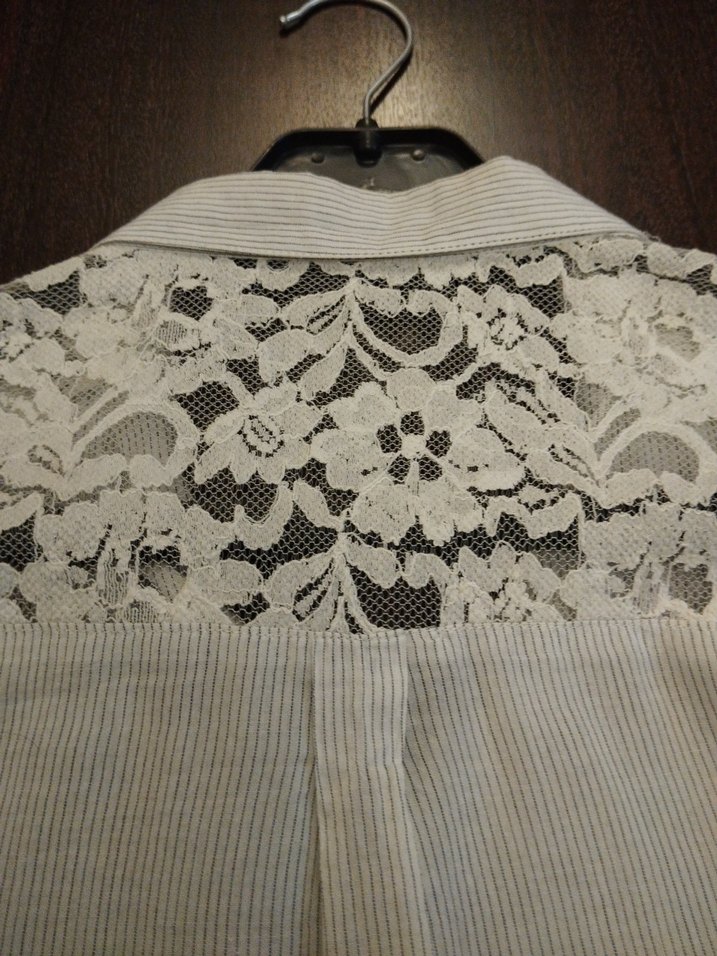 Only marka sırtı dantel detaylı kadın gömlek - Görsel 4