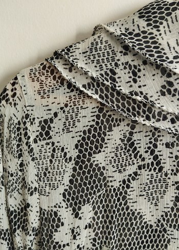 Fırfırlı Şifon Bohem Gömlek - Görsel 6