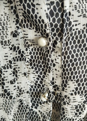 Fırfırlı Şifon Bohem Gömlek - Görsel 4