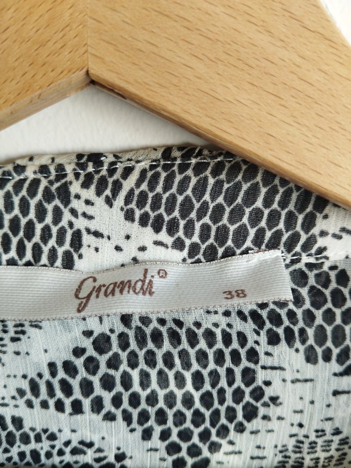 Fırfırlı Şifon Bohem Gömlek - Görsel 3