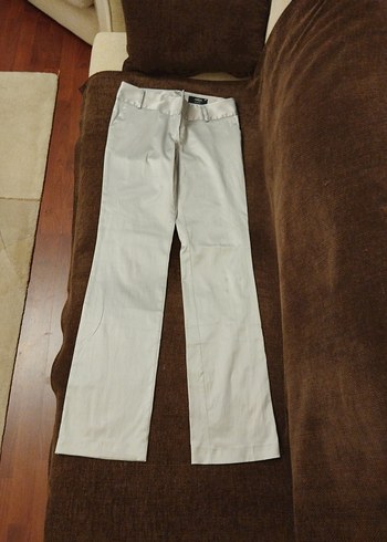 Kadın Kemerli Saten Pantolon - Görsel 3