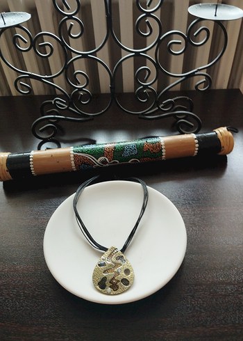 Vintage otantik damla kolye - Görsel 5