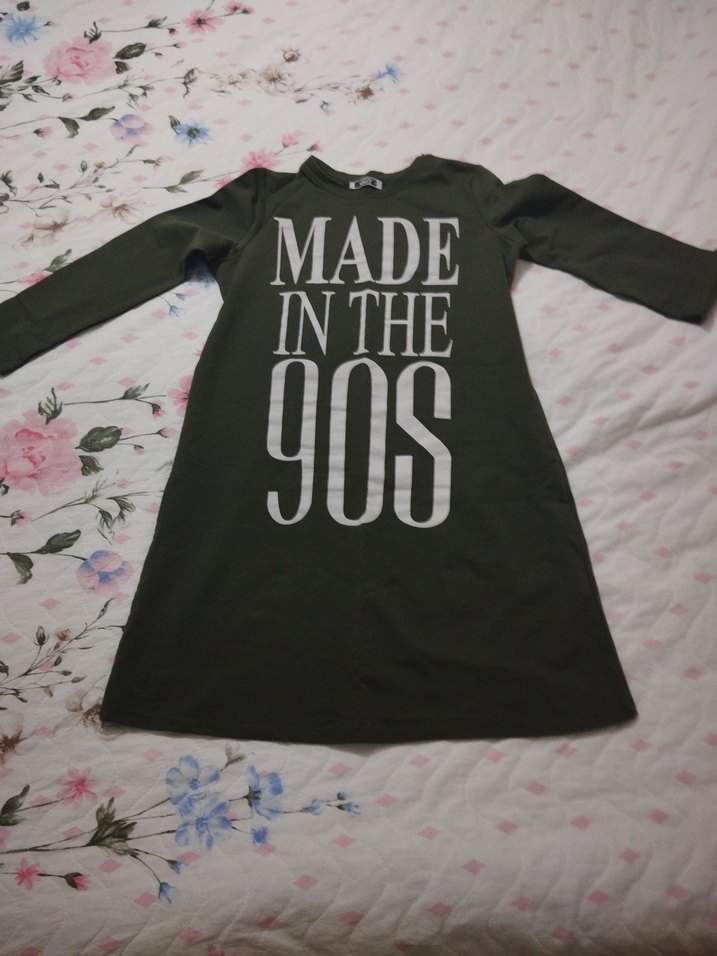 Uzun Kollu ,Kadın Spor Günlük Elbise - Görsel 4