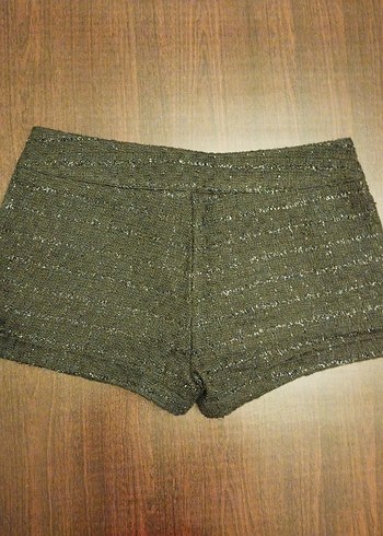 Siyah Şık Zarif y2k Kadın Şort - Görsel 3