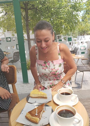36 Beden pembe Renk Koton çiçekli askılı kadın elbise