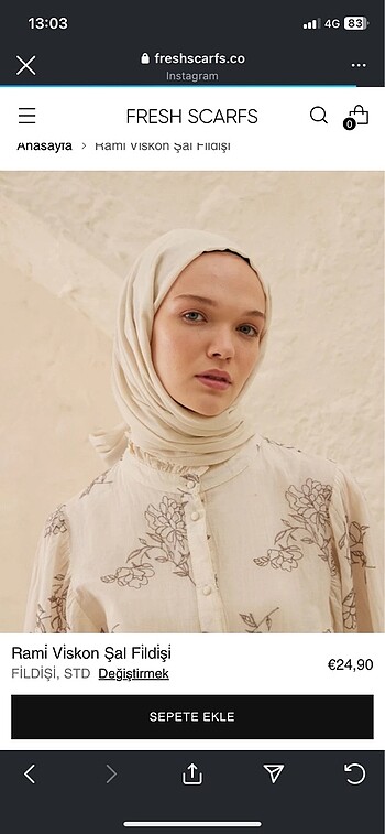 freshscarf rami şal