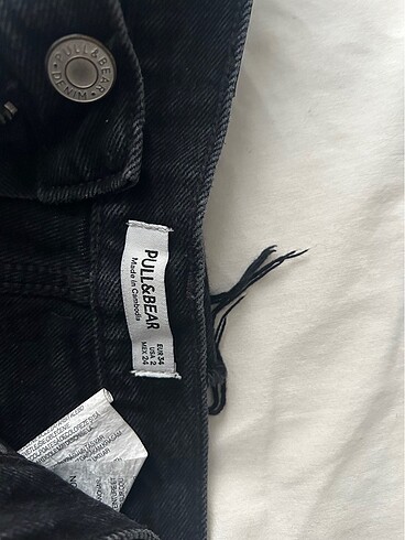xs Beden siyah Renk Pull&Bear Şort