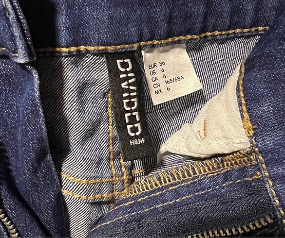 s Beden H&M jean şort