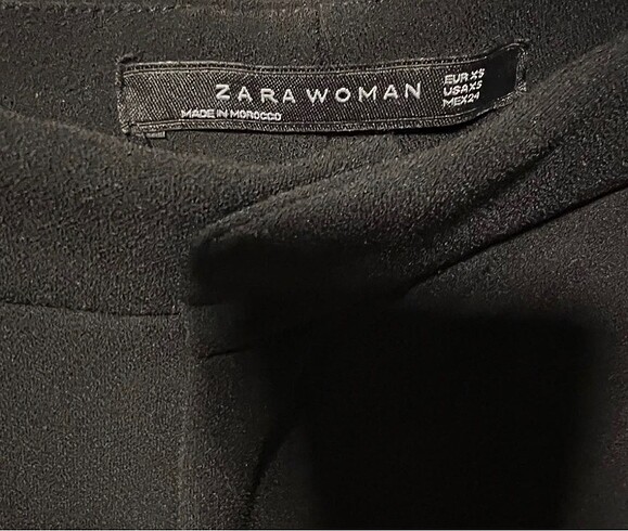 Zara Zara ispanyol paça pantolon