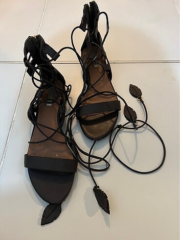 38 Beden H&M leather sandalet
