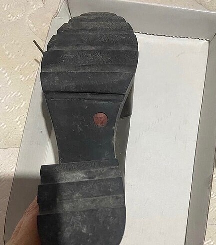 38 Beden haki Renk Camper topuklu bot