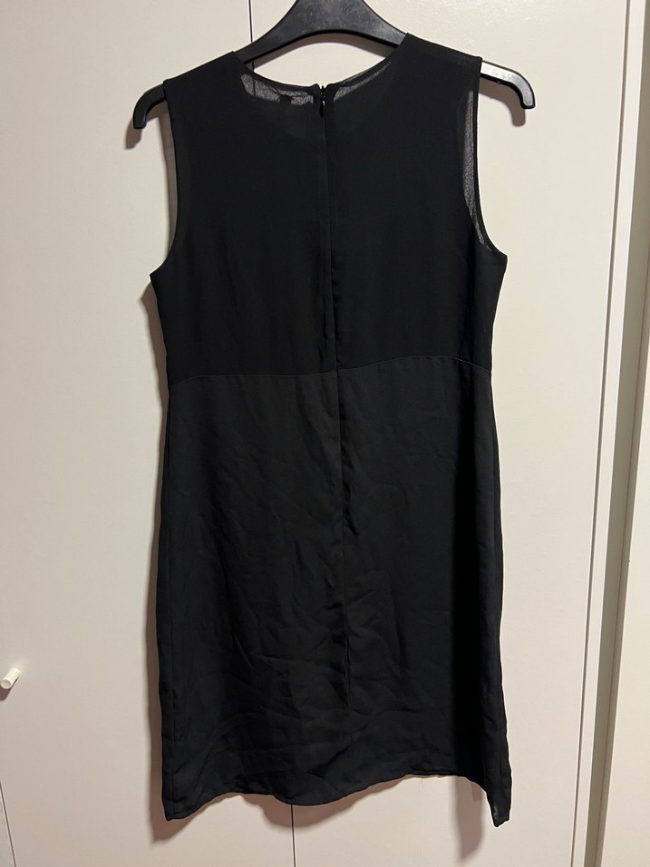 Siyah Kolsuz  Elbise - Görsel 4