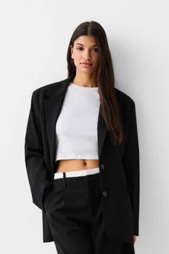 Bershka Blazer ceket - Görsel 4