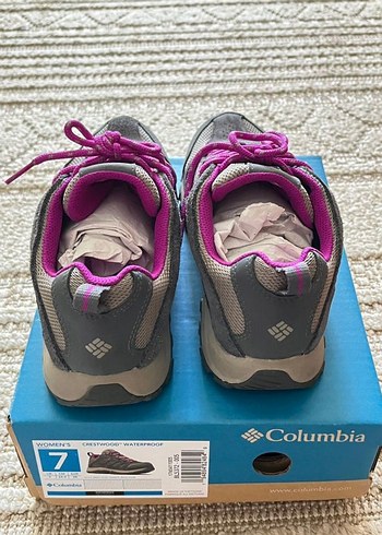 38 Beden mor Renk Columbia Kadın Spor Ayakkabı