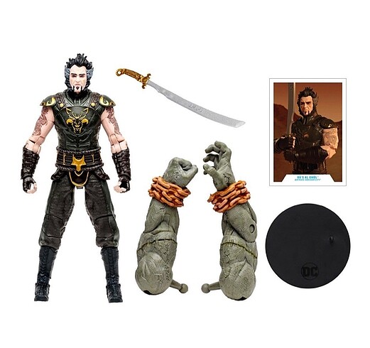 Ra's Al Ghul Arkham City Built In Action Figure (BAF Solomon Gru