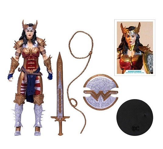 Wonder Woman Gold Label Action Figure (By Todd McFarlane)