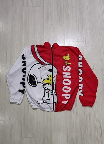 Snoopy Çocuk İnce Rüzgarlık 