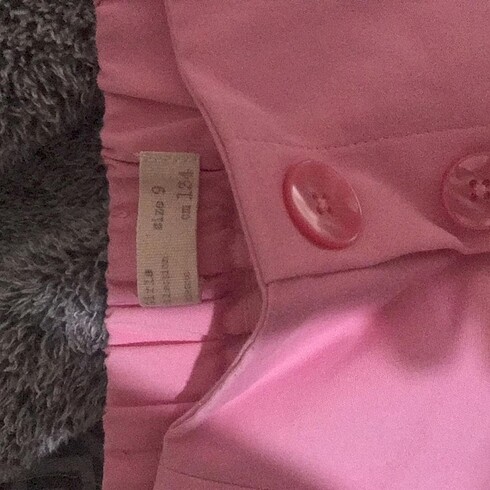 9 Yaş Beden pembe Renk Zara çocuk pantolon