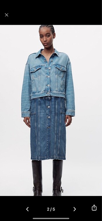 Zara Zara Jeans trençkot