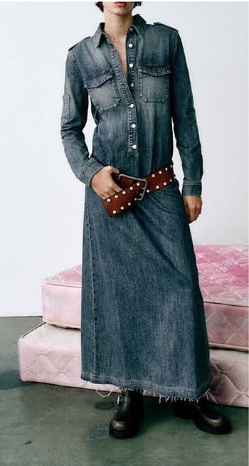 Zara Zara Jeans elbise