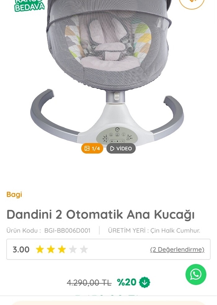 Otomatik Ana kucağı - Görsel 2