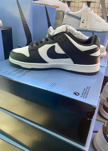tek ebat Beden İthal Siyah Beyaz Nike Spor Ayakkabı unisex