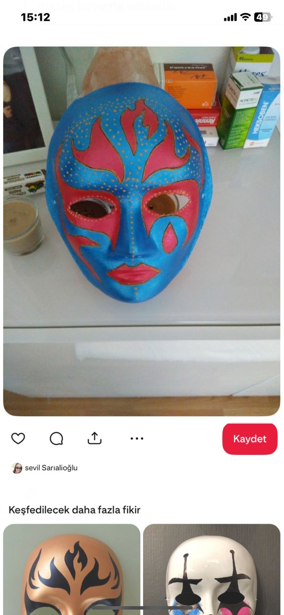 İstenilen basit düzeyde (görseller temsili) maske - Görsel 5