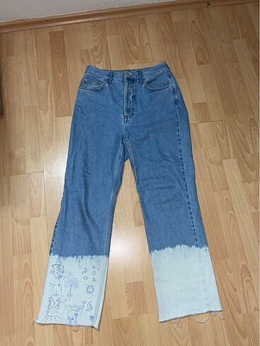 29 beden bol paça jean